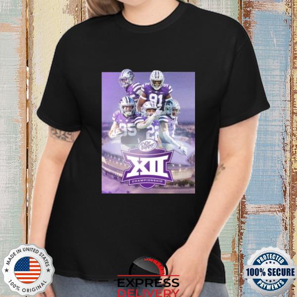 Kansas State Wildcats Dr Pepper XII championship 2022 shirt