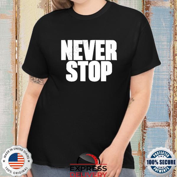 Kevin Porter Jr Wearing Never Stop Shirt