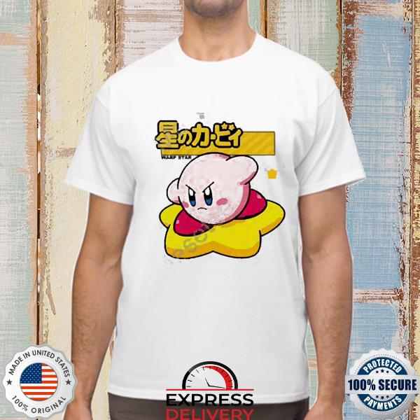 Kirby Informer Kirby Warp Star Shirt