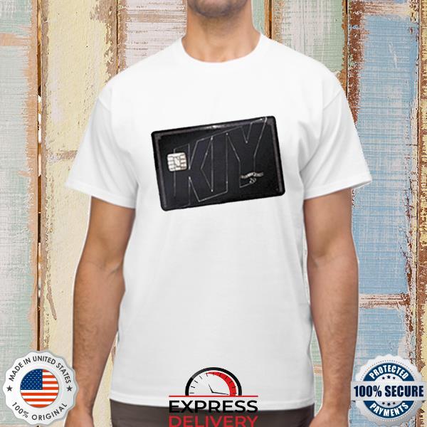 Kiy studios black card shirt