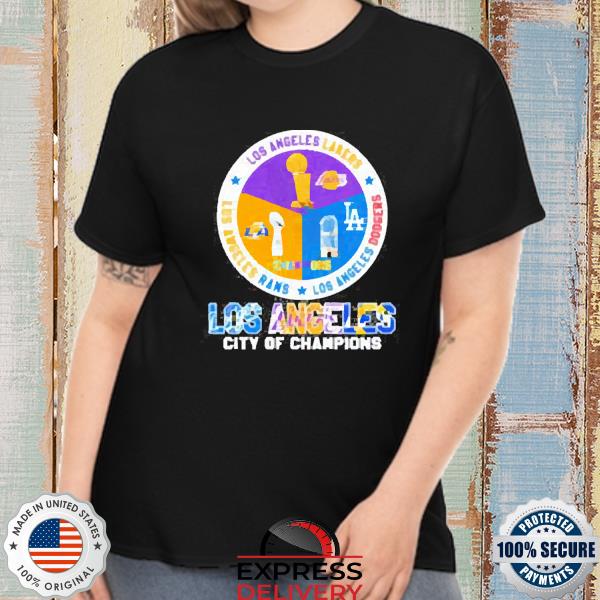 La Rams La Lares And La Dodgers City Of Champions Shirt, hoodie, sweater,  long sleeve and tank top