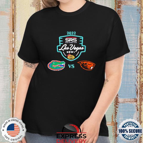 Las Vegas Bowl Merch 2022 Oregon State Beavers Vs Florida Gators Shirt