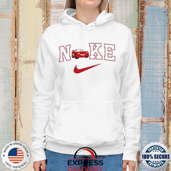 Won Noord Amerika Sentimenteel Lightning Mcqueen Red Car Nike T-Shirt, hoodie, sweater, long sleeve and  tank top