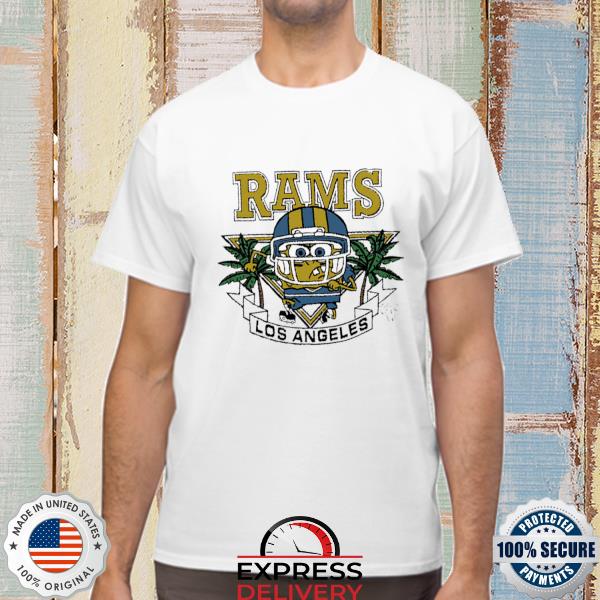 Los Angeles Rams Homage x SpongeBob cartoon shirt