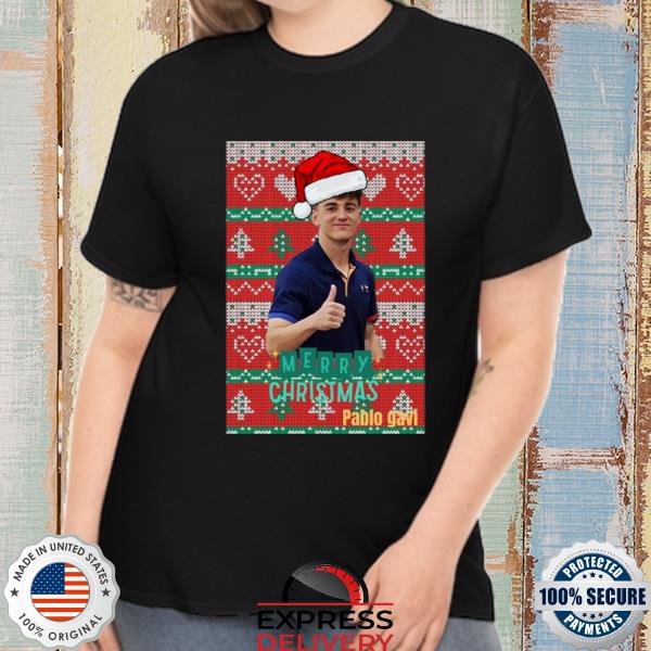 Merry Christmas From Pablo Gavi Spain Football Sweater
