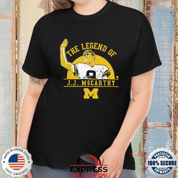 Michigan Football The Legend Of Jj Mccarthy T-Shirt
