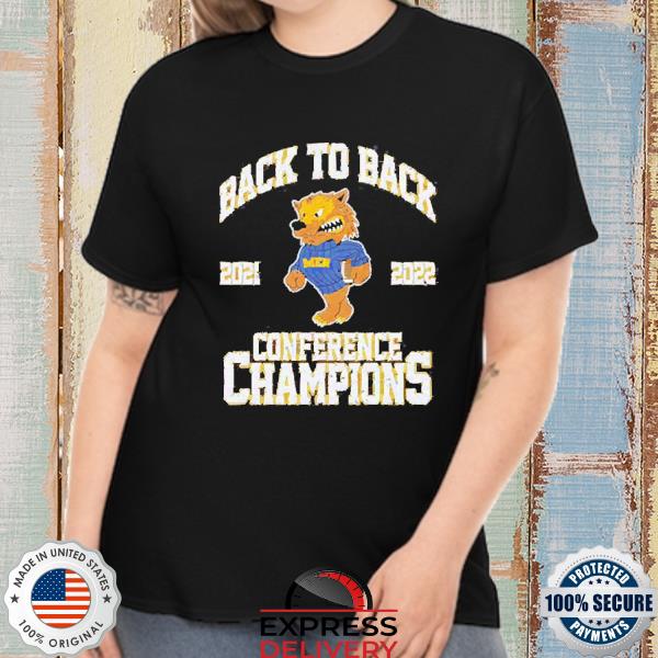 Michigan Wolverines 2022 Back To Back Conference Champions T-Shirt