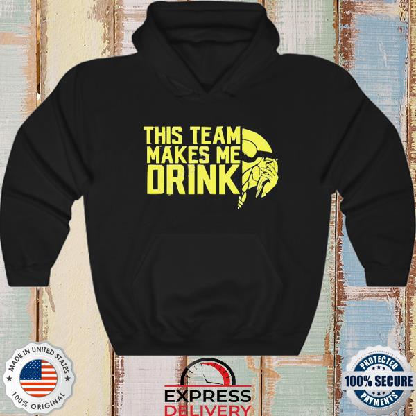 Minnesota Vikings This Team Makes Me Drink Shirt, hoodie, sweater, long  sleeve and tank top