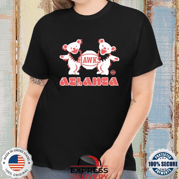 NBA x grateful dead x hawks Logo shirt