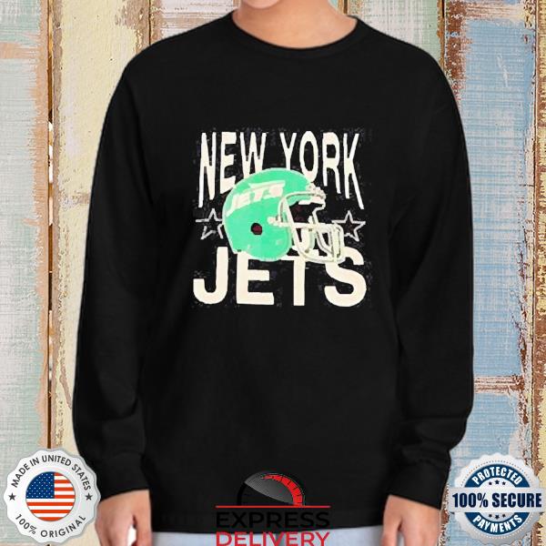 New York Jets NFL Team Helmet NY 90s Fashion T-Shirt - REVER LAVIE