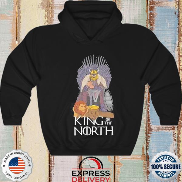 Vikings King of the North T shirt  King in the north, Vikings, T