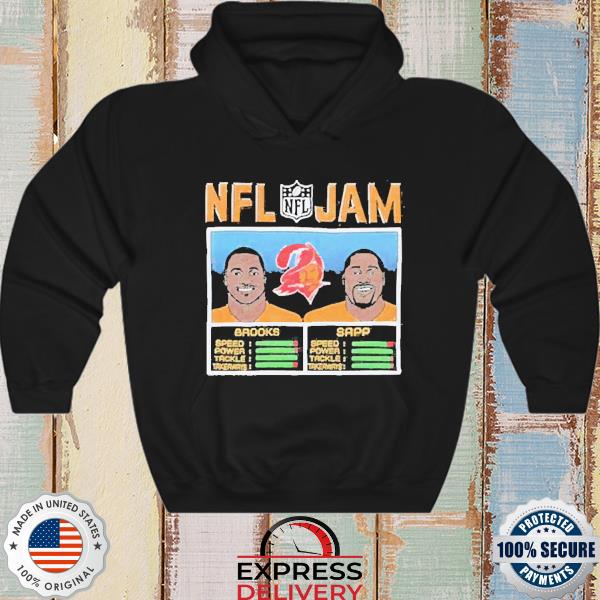 NFL Jam Derrick Brooks and Warren Sapp Tampa Bay Buccaneers shirt, hoodie,  sweater, long sleeve and tank top