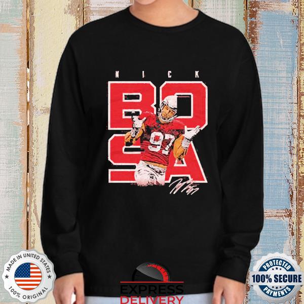 Nick Bosa San Francisco Shrugs shirt, hoodie, sweater, long sleeve