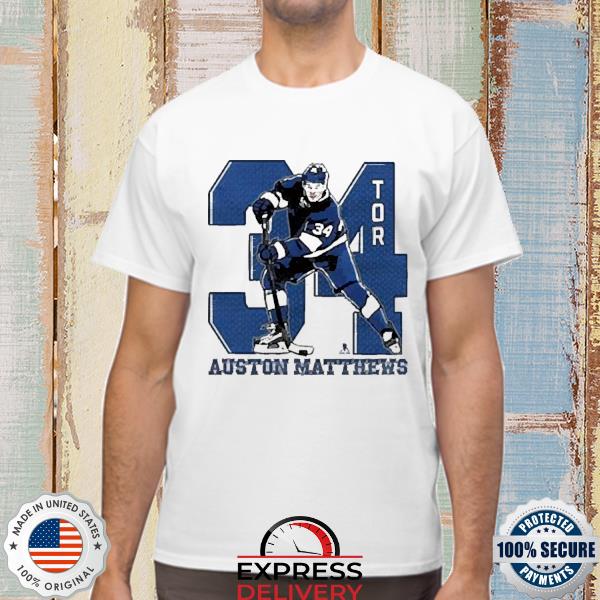 Official 34 Auston matthews game b Shirt