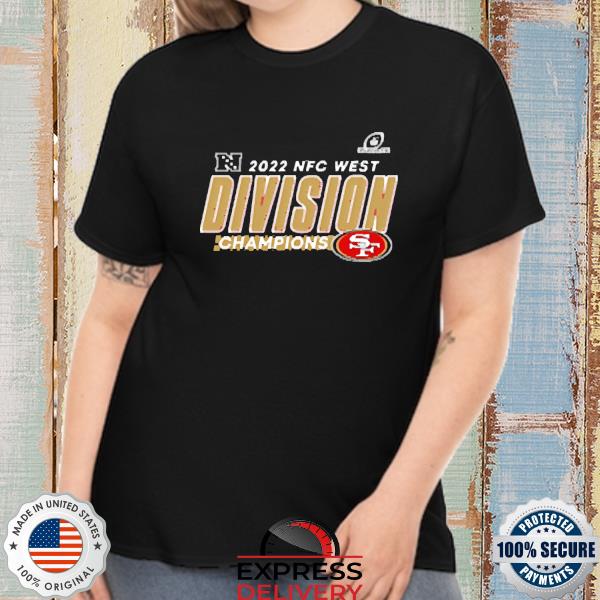 Official 49ers 2022 NFC West Division Champions Shirt