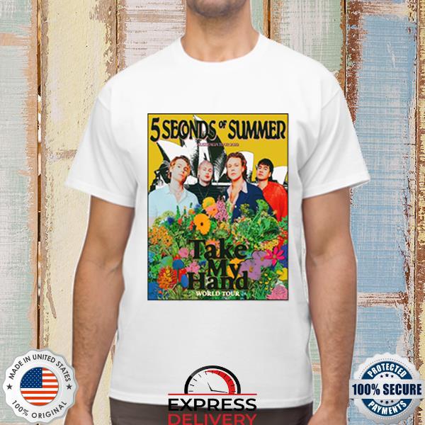 Official 5 Seconds Of Summer Take My Hand Sydney Event Shirt