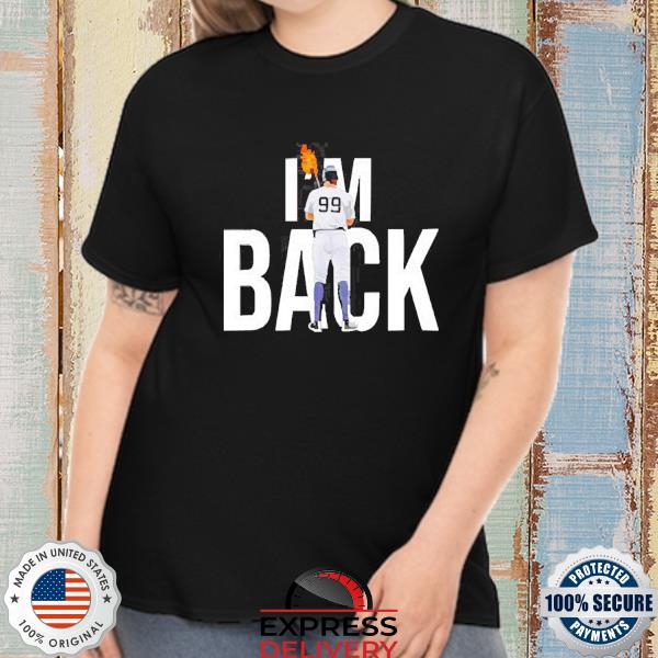 Aaron Judge He's Back New York Yankees MLB Unisex T-Shirt - REVER