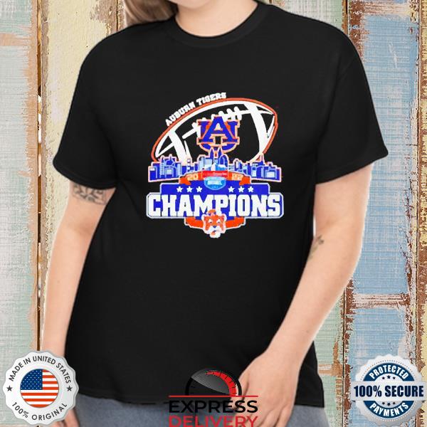 Official Auburn Tigers Logo Dukes Bowl City 2022 Champions Shirt