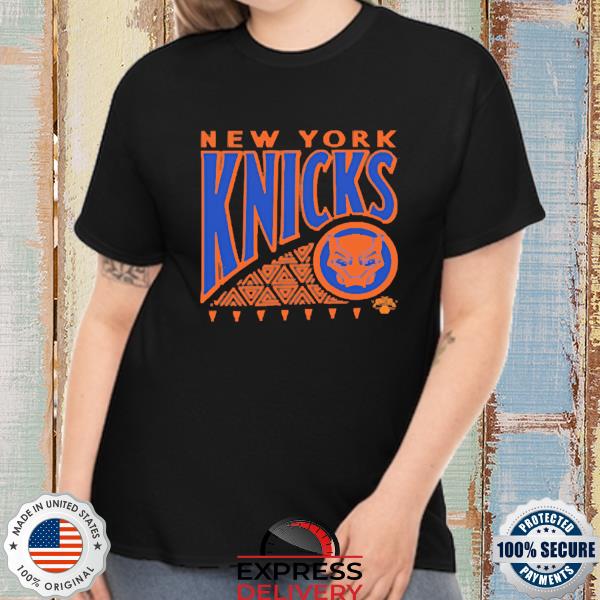 Official Black Panther NY Knicks Pattern Shirt