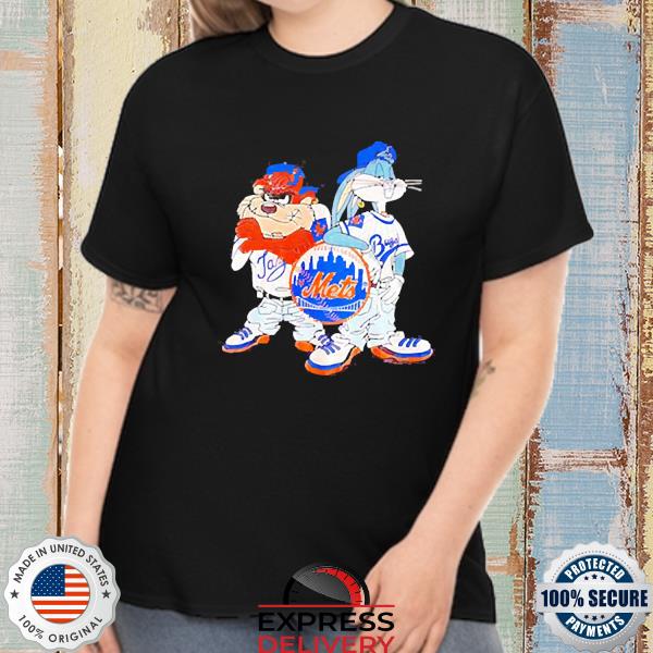 Official Bugs Bunny & Taz New York Mets Shirt