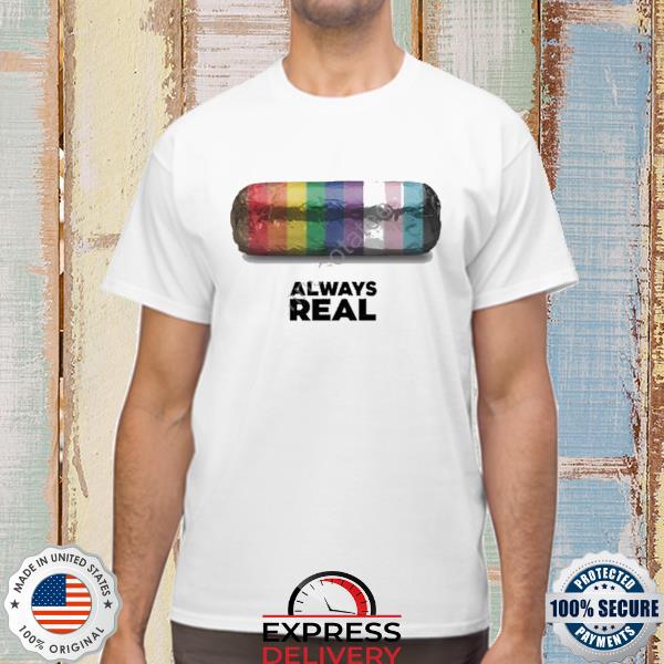 Official burrito colors always real shirt