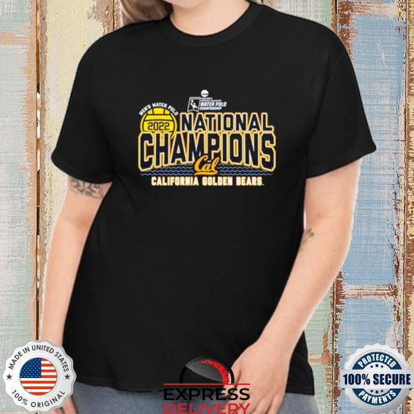 Cal Bears 2021 NCAA Men's Water Polo National Champions shirt