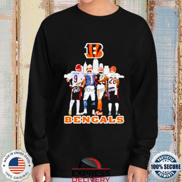 Official joe burrow ja'marr chase cincinnatI bengals Shirts