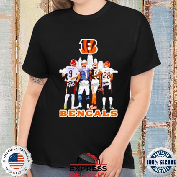 Original The Bengals Tee Higgins Joe Mixon Ja'marr Chase Joe