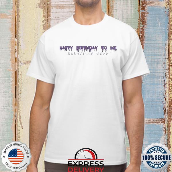 Official David Cook Birthday Nashville 2022 Shirt
