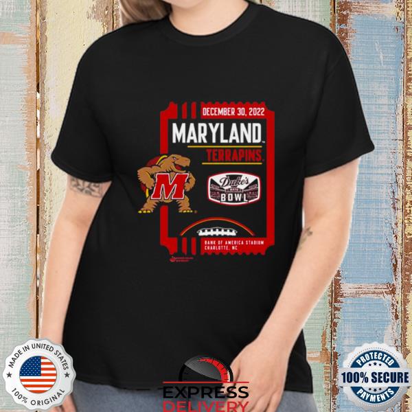 Official duke’s Mayo Bowl Maryland Terrapins Bank Of America Stadium Charlotte Dec 30 2022 Shirt
