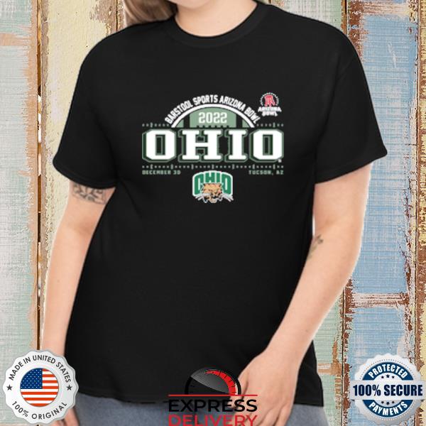 Official football Men's 2022 Ohio Bobcats Arizona Bowl Bound T-Shirt