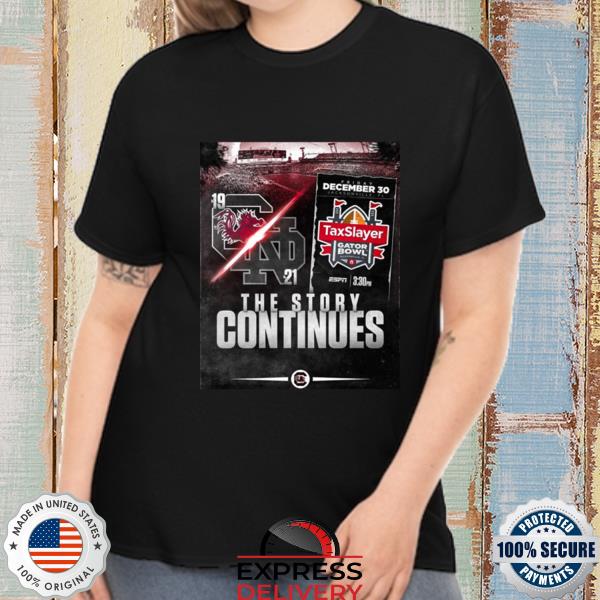 Official gamecocks To Face Notre Dame In The Taxslayer Gator Bowl On Dec shirt
