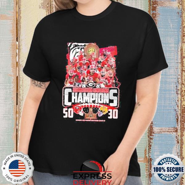 Official Georgia Bulldogs Southeastern Conference Champions 2022 Shirt