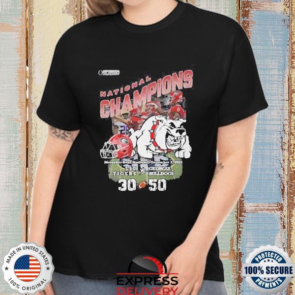 Official Georgia National Champions T-shirt