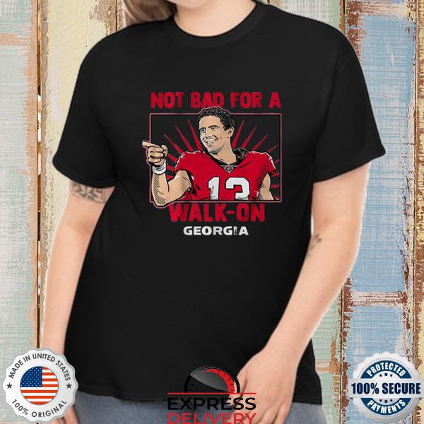 Official georgia Stetson Bennett Walk On Shirt