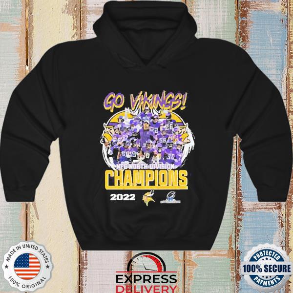 SALE] Go Minnesota Vikings NFC North Division Champions 2022 Shirt