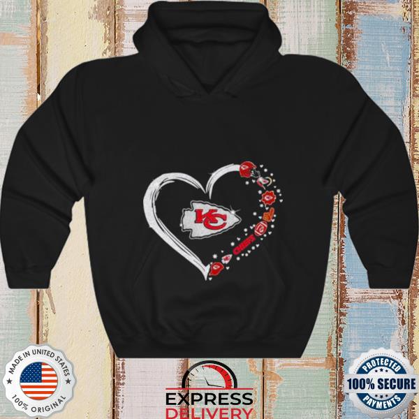 Officical Heart Kansas City Chiefs Team Football 2022 shirt