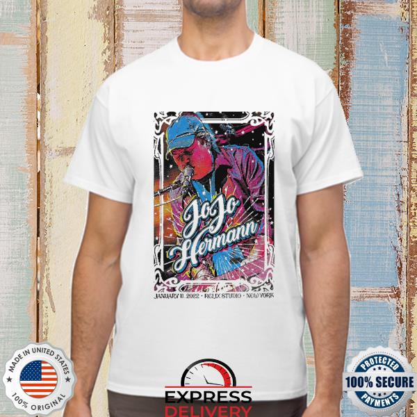 Official Jojo hermann new york jan 11th 2022 relix studio ny shirt