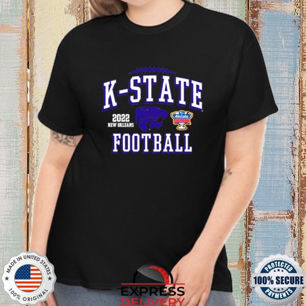 Official kansas State Wildcats Football 2022 New Orleans Allstate Sugar Bowl Bash Shirt