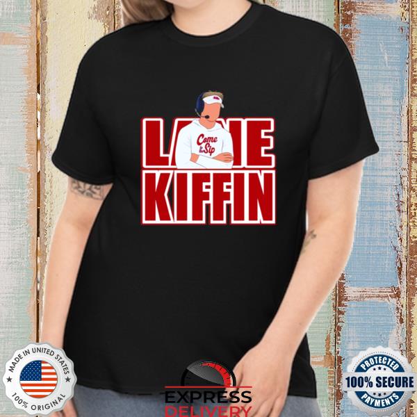 Official lane Kiffin Sip Red Design The Coach shirt