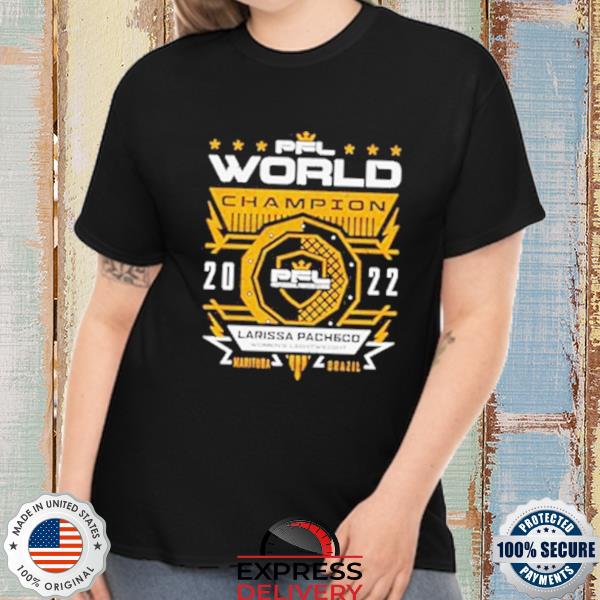 Official Larissa Pacheco World Champion 2022 T-shirt