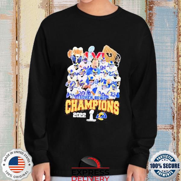 The 2022 Super Bowl Champions La Rams Shirt, hoodie, sweater, long sleeve  and tank top