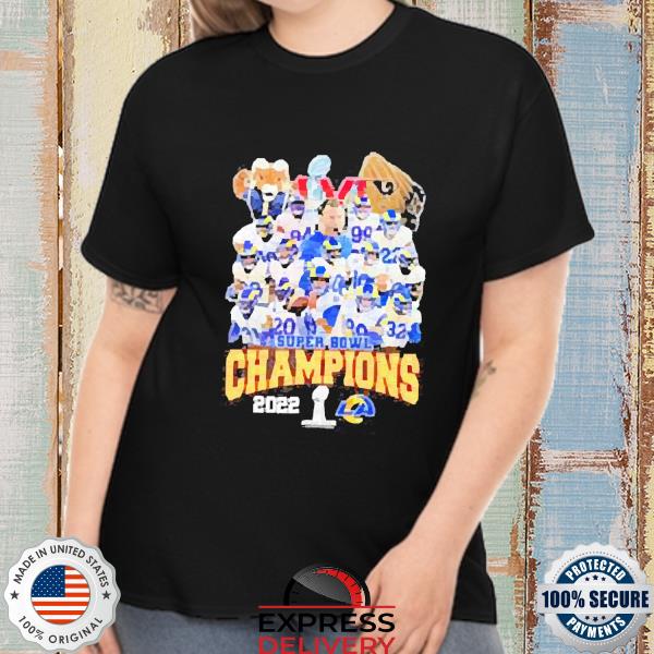 Official Los Angeles Rams Super Bowl Champions 2022 Shirt, hoodie