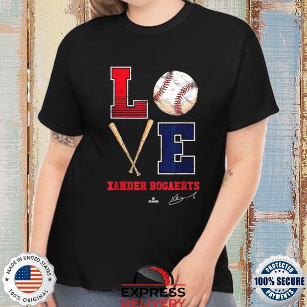 Official love Xander Bogaerts Xan Diego Xander Bogaerts Shirt