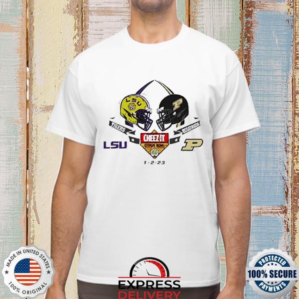 Official LSU Tigers vs Boilers Purdue 2023 Cheez It Citrus Bowl 1-2-23 T-shirt