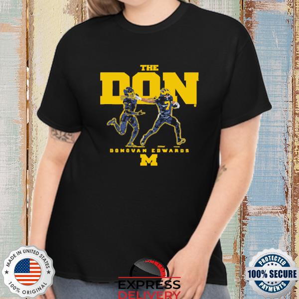 Official Michigan Football The Don Donovan Edwards Shirt