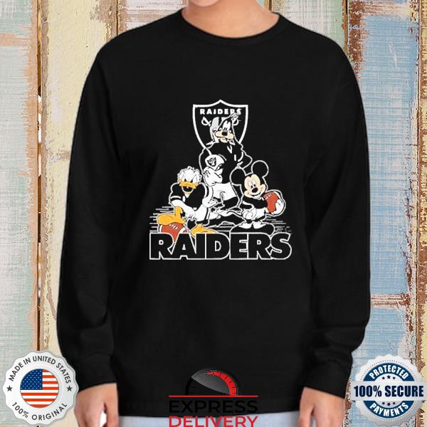 Official Mickey Mouse And Friends Oakland Raiders American Football Nfl  Christmas 2022 T-shirt, hoodie, sweater, long sleeve and tank top