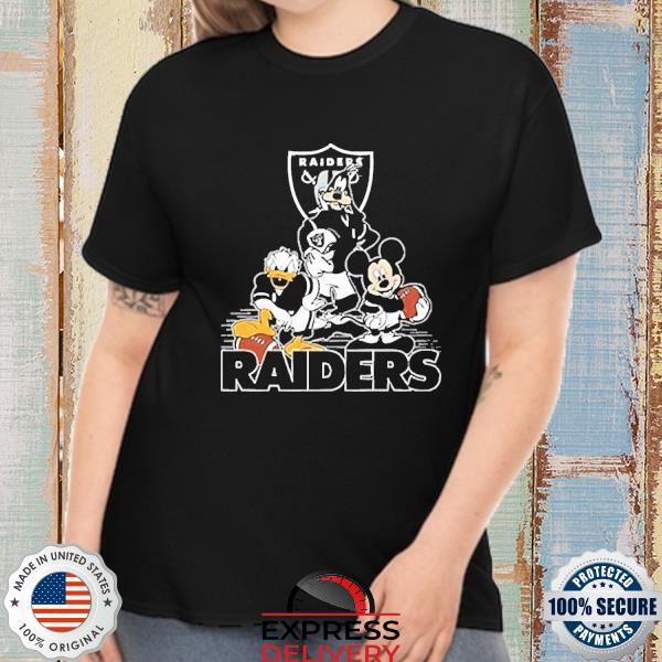 Official Mickey Mouse And Friends Oakland Raiders American