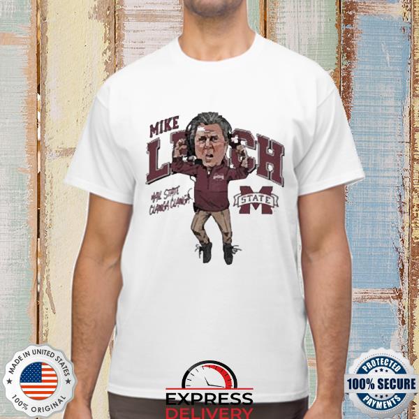 Official Mike Leach Caricature Shirt