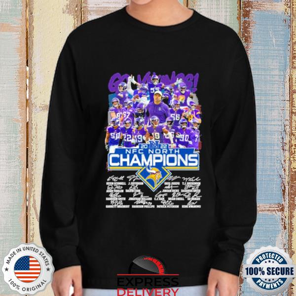 Minnesota Vikings 2022 Nfc North Champions Shirt, hoodie, sweater